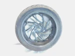 2008-2016 Bmw K1300R K1300S Gray Cast Rear Wheel Rim & Tire 36318529041. Fixed Price $399.95.