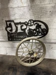 Bmw Airhead Snowflake Wheel Front 19". Fixed Price $300.00.