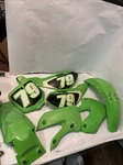 2000-2023 Kawasaki Full Plastic Set W/ Hardware Ufo No Cracks. Fixed Price $89.99.