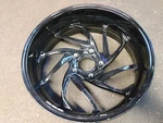 2016 Bmw K1600GT Rear Back Wheel Rim 17X6 Straight True Black Oem. Fixed Price $299.99.