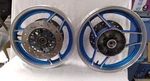 Set Of Blue Oem Suzuki Rims 83 GS750, 85 GS700 64111-31300-291 & 54111-09310-291. Fixed Price $579.99.