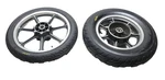 1986 Kawasaki Vulcan VN750 Front &rear Wheel Pair Oem. Fixed Price $167.20.