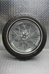 2007 Harley-davidson Road King Flhr Front Rim T16X3.00 & American Elite MT90B16. Fixed Price $399.99.