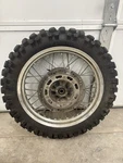 1990 Suzuki DR650S Rear Wheel Back Rim. Fixed Price $200.00.