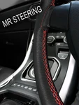 For Suzuki Swift 2004-10 True Leather Steering Wheel Cover Red Double Stitching. Fixed Price $41.70.