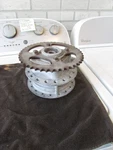 Honda 1974 1975 1976 MT125 Elsinore Vintage Rear Back Wheel Hub Assembly. Fixed Price $50.00.