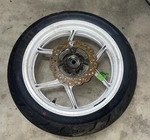 2007-2008 Kawasaki ZX6R ZX-6R Ninja Oem Rear Wheel Rim Straight Rotor Brake. Fixed Price $174.95.