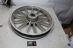 00-05 Harley Sportster Dyna Oem 19X2.15 13 Spoke Front Wheel Scraped. Fixed Price $500.00.
