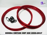 Honda CRF230 2003-2017 Front & Rear Aluminium Red Wheel Rim Set **BI4028**. Fixed Price $192.85.
