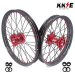 Kke 21 /19 Mx Wheels Rims Set For Suzuki RMZ250 2007-2024 RMZ450 2005-2024 Red. Fixed Price $584.97.