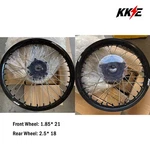 Kke 1.85*21/2.5*18WHEELS Rims Fit Yamaha Tenere 700 2019-2026 Cush Drive Black. Fixed Price $669.00.