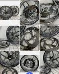 Harley Chrome Anv Adition Vrscdx Night Rod Wheels 43300079 Rims 2012 17 Exchange. Fixed Price $2499.00.