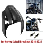 Front Headlight Fairing Cover Mask For Harley Softail Breakout Fxbrs 18-UP. Fixed Price $39.99.