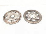 08-17 Harley Davidson Dyna Fat Bob Fxdf Front Disc Brake Rotors Set 46717-10. Fixed Price $66.93.