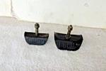 Honda CR125M Elsinore Front & Rear Wheel Rim Lock Set. Fixed Price $35.00.