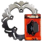 Rear Disc Rotor+brake Pads For Yamaha FZ6 2004-2009 Fzs 1000 (FZ1) 2006-2014. Fixed Price $53.50.