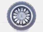 Piaggio Vespa Sprint 125 150 Black Spoked Rear Wheel Rim W/ Tire 12X3. Fixed Price $119.95.