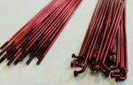 Bicycle Spokes & Nipples - 14G Stainless Steel Candy Red (choose Your Length). Fixed Price $39.98.