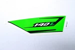 Oem Kawasaki 56075-0677 2016 KXL140L Right Shroud Pattern Decal Nos. Fixed Price $13.76.