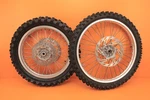 1998 98-99 Ktm 380 Exc Oem Front Rear Wheel Set Hub Rim Spokes Tire Center 18/21. Fixed Price $329.99.