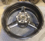 Yamaha R1 98-01 Oem Rear Wheel Straight 1/15/25. Fixed Price $129.99.
