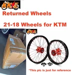 Kke 21/18 Cast Wheel Set For 2003-2026 Ktm Exc Xcw 125CC-530CC Orange. Fixed Price $429.00.