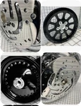 Harley Fat Boy Wheel Rear Gloss Black 2008 -17 Flstf Rim Pulley Rotor Exchange. Fixed Price $749.00.