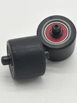 Heelys Replacement Wheels ABEC-5 Bearings 608RS Black & Red Durable Rubber. Fixed Price $21.99.