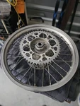 1996 Honda CR250R Oem Rear Wheel Rim. Fixed Price $145.00.