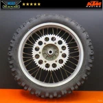 1996 Ktm 300 Exc Rear Wheel Hub Spokes Rotor Sprocket Rim Tire Genuine Oem. Fixed Price $109.25.