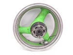 94 Kawasaki Ninja ZX7R Green Rear Wheel Rim 17X5.50 41073-1547-CJ. Fixed Price $70.00.
