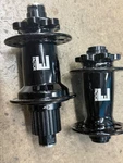 Factor 601/602SB Hub Set 28 Hole Boost Black - Microspline. Fixed Price $225.00.