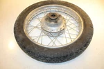 1971 Honda CB350 Rear Wheel Ching Shin 4.00-18 Tire 42601-286-020. Fixed Price $99.99.