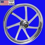 Harley Touring 21" Agitator Pvd Chrome Front Wheel. *made The Usa*. Fixed Price $1399.00.