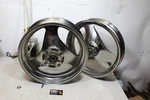 Buell X1 S1 M2 Pm Chrome Plated Wheel Set 17X3.5 17X5.5" Straight Pitting. Fixed Price $1000.00.