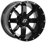 Sedona Hollow Point Wheels Black 14X8 4/137 4+4 #A88B-48037-44S. Fixed Price $131.83.