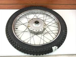 71 Suzuki Oem Front Wheel Rim Hub Spokes Tire 3-O. Fixed Price $49.95.