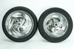 1995 Harley Sportster XL883 Hugger Front Rear Wheel Rim Tire 130/90B16 100/90-19. Fixed Price $1485.00.