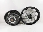 2015 Harley Touring Flhxs Street Glide Performance Machine Contrast Wheel Set. Fixed Price $1189.99.