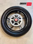 2023-2025 Kawasaki Ninja ZX4RR Oem Rear Back Wheel Rim Sprocket Rotor Tire Black. Fixed Price $899.99.