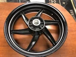 Hyosung - New Oem Rear Wheel Back Black Rim 17X4.00 GT250R. Fixed Price $50.00.