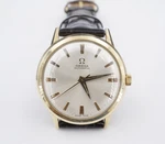Omega Watch 33.5MM 1968 Vintage Geneve Cal 550 Leather LU6304 Automatic W1013. Fixed Price $917.92.