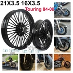 Touring Fat Spoke Wheels 21X3.5 16X3.5 For Harley Electra Glide Classic Flhtc. Fixed Price $568.52.