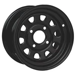 4/156 Itp Steel Wheel 14X7 4.0 + 3.0 Black. Fixed Price $86.99.
