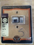 Harley Davidson, Softail, Chrome Wheel Spacers, Oem. Fixed Price $50.00.