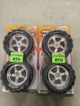Hot Bodies Rc Car Revolution Wheel With Mayhem Tires Hpi Savage Rare. Fixed Price $199.00.