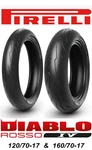 Pirelli Diablo Rosso 4 120/70ZR17 & 160/60ZR17 Tire Set Kawasaki Suzuki Yamaha. Fixed Price $412.75.