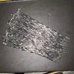 Buchanan Type Twirled 10 Spokes Set Of 40 Fits Harley Davidson. Fixed Price $95.00.