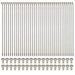 Spoke Set 21X 36 Husky 85-89, Husqvarna 250 400 500 Cross Center 50-0342. Fixed Price $202.91.