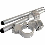 Triumph 2007-2016 Street Triple Vortex Racing 50MM Clip-on Handle Bars Silver. Fixed Price $166.56.